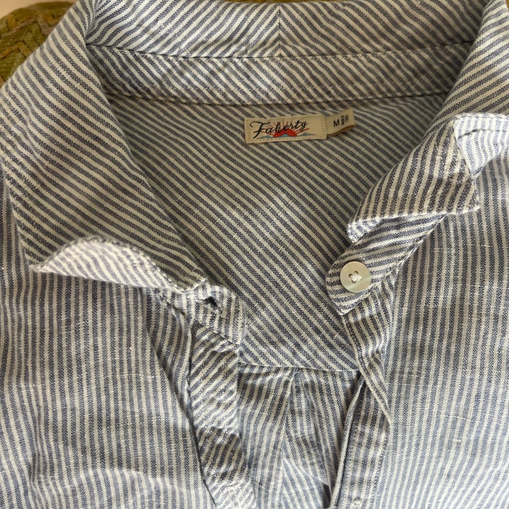 Faherty Striped Shirt - image 1